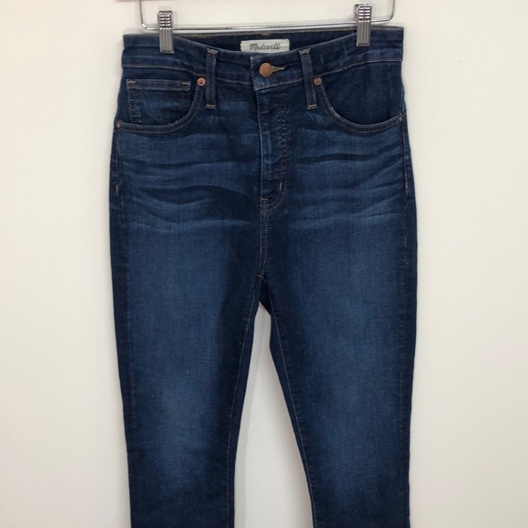 Madewell Curvy High Rise Skinny Jeans Size 27T - Picture 5 of 10